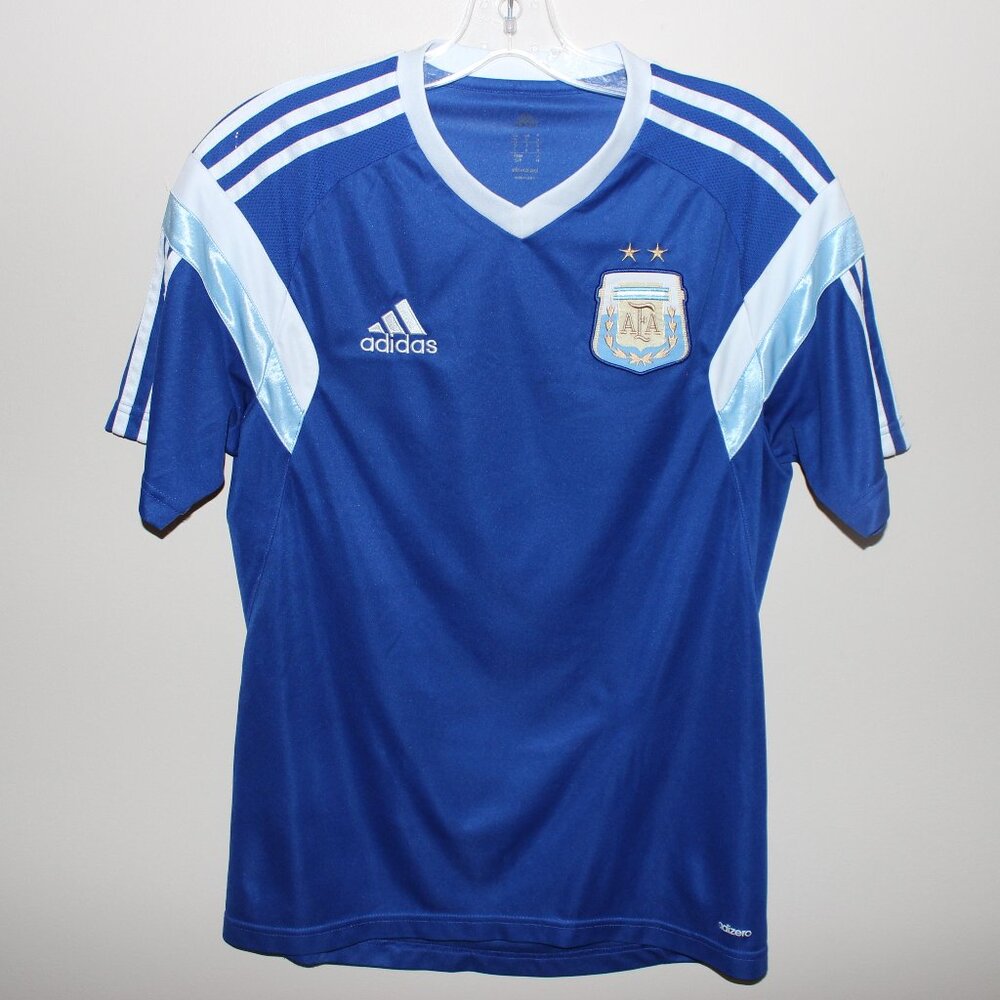3/$188❤️Adidas Adizero Argentina National Team 2014 training shirt World Cup